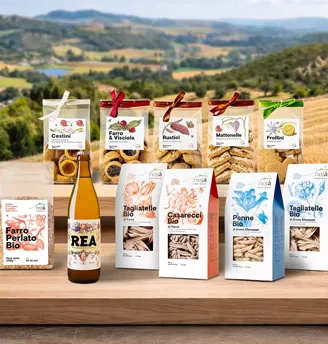 Handwerkliche Produkte - Nudeln, Kekse, Bier